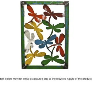 Discount Think Outside Barnyard Kimberley Dragonfly Wall Panel Large