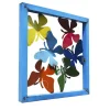 Clearance Think Outside Barnyard Peacock Butterfly Wall Panel Large