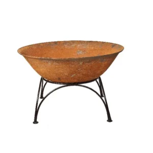 Hot Think Outside Cast Iron Bowl 70cm dia with Regular Stand