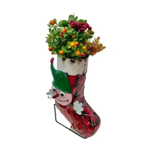 Discount Think Outside Christmas Elf Boot Planter