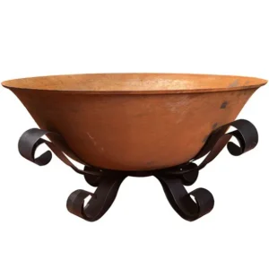 Outlet Think Outside 120cm Cast Iron Bowl with French Scroll Stand