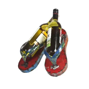 Flash Sale Think Outside Flip Flop Wine Holder