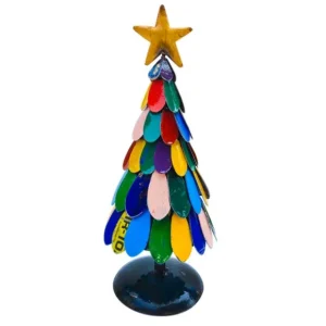 Outlet Think Outside Recycled Iron Christmas Tree (Multi Color)