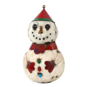 Outlet Think Outside Snowman Sculpture Mini